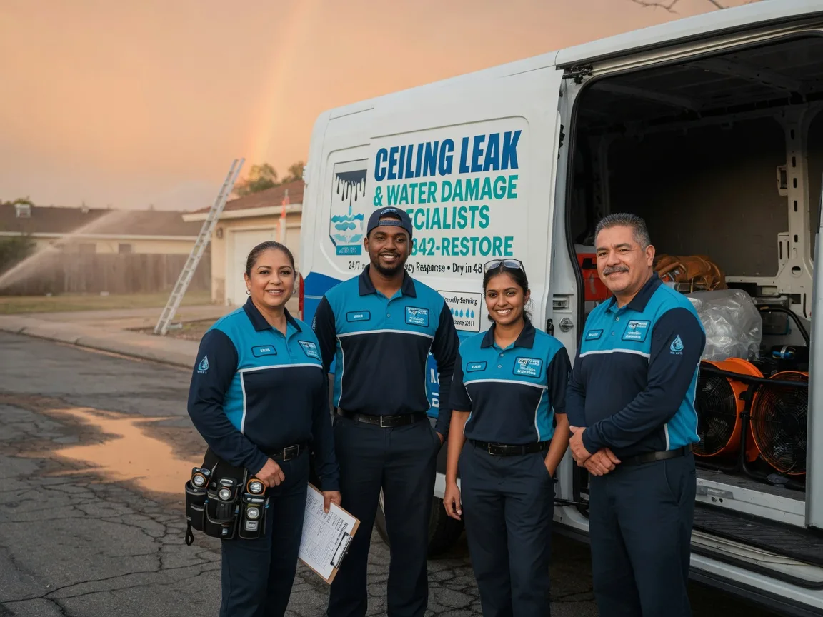 Ceiling Leak Cleanup company in Hobart, OK