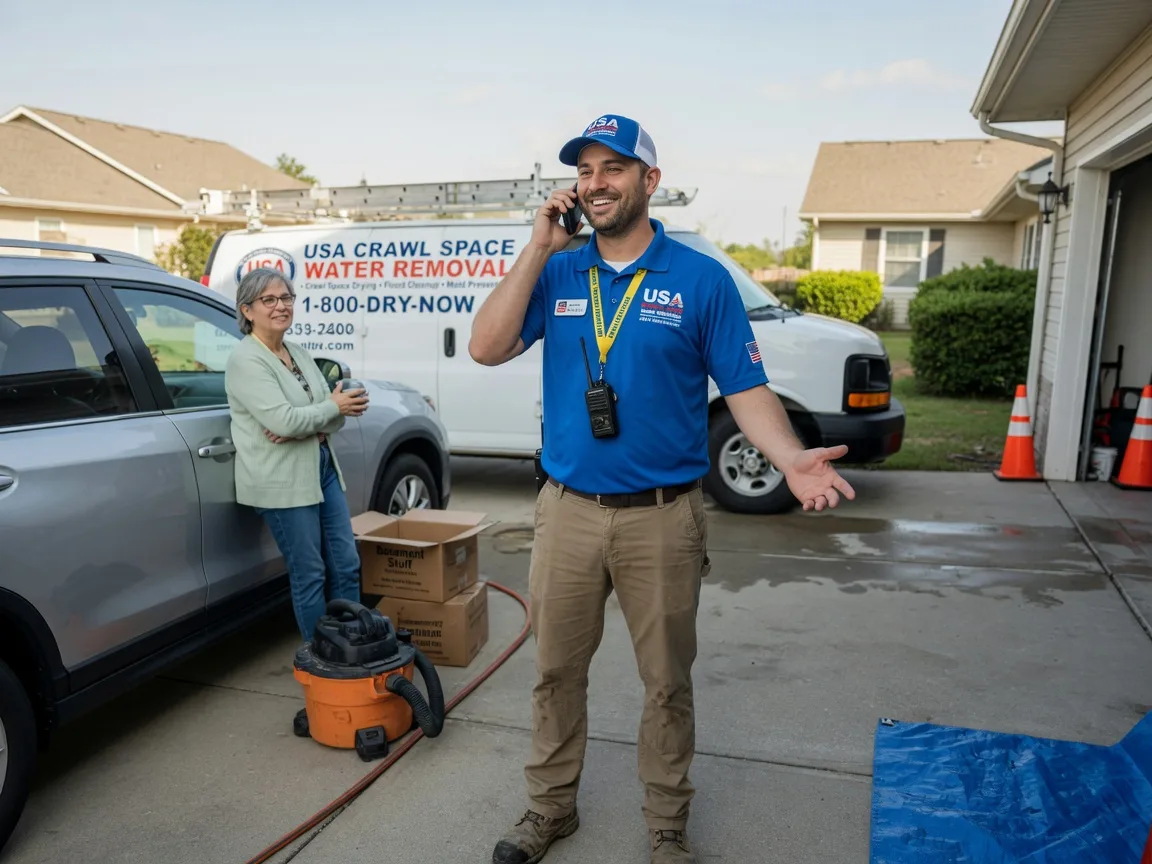Crawl Space Water Removal Hobart, OK FAQs